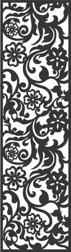 Screen Panel Patterns Seamless 35 Free DXF File