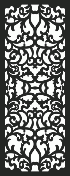 Screen Panel Patterns Seamless 42 Free DXF File