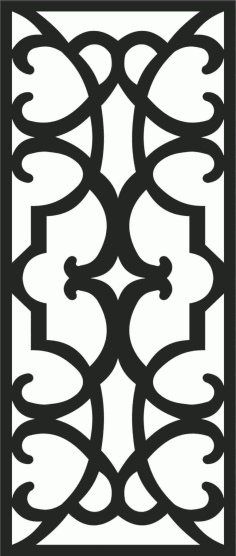 Screen Panel Patterns Seamless 49 Free DXF File