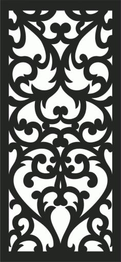 Screen Panel Patterns Seamless 50 Free DXF File