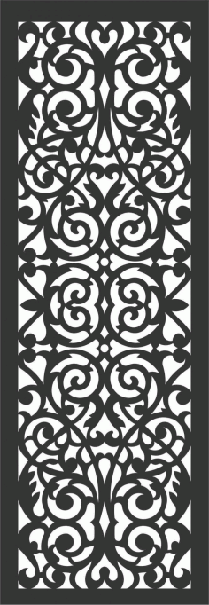 Screen Panel Patterns Seamless 52 Free DXF File