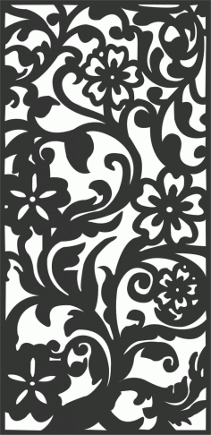 Screen Panel Patterns Seamless 59 Free DXF File