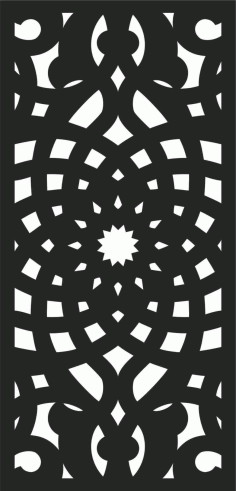 Screen Panel Patterns Seamless 62 Free DXF File