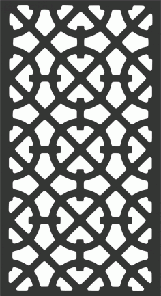Screen Panel Patterns Seamless 80 Free DXF File