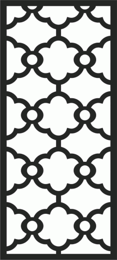 Screen Panel Patterns Seamless 81 Free DXF File