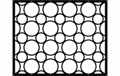 Screen Pattern 36 Free DXF File
