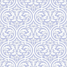 Seamless Separator Floral Lattice Stencil Pattern For Laser Cut Free Vector File