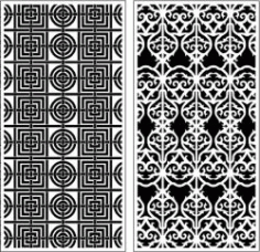 Seamless Texture Baffles For Laser Cut Cnc Free Vector File