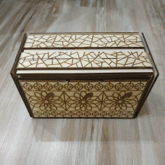 Secret Box For Laser Cutting Free Vector File