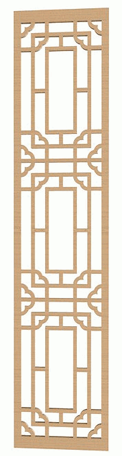 Separator Pattern Free DXF File