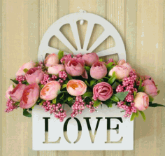Shelf For Flowers Free DXF File