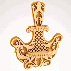 Shelf For Keysfor Laser Cut Free Vector File