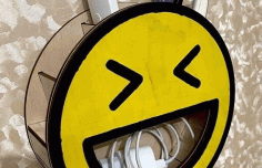 Shelf Smiley For Laser Cutting Free DXF File