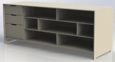 Shelf Table Free DXF File