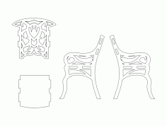 Silla Free DXF File