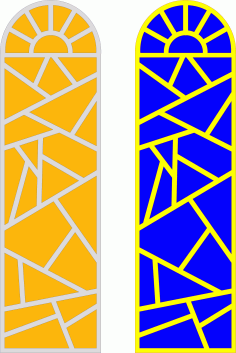 Simple Grill Design Pattern For Laser Cutting Free DXF File