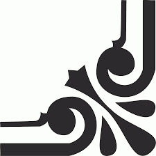 Simple Lace Corner Free DXF File