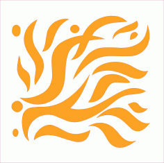 Simple Screen Design For Laser Cutting Free DXF File