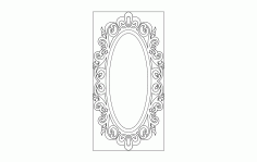 Site Ayna Oval Free DXF File