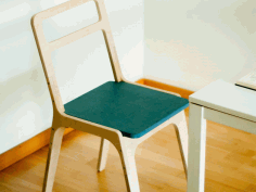 Slim Chair Nesting Free DXF File
