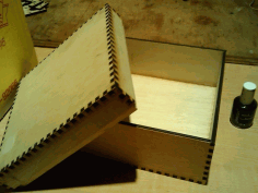 Small Box Free DXF File