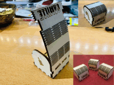 Small Box With Lid Living Hinge 3mm Plywood For Laser Cut Free Vector File