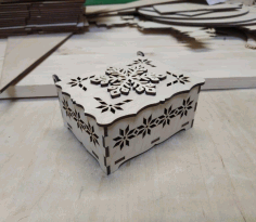 Snowflake Box Free Vector File