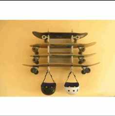 Soto Board Wooden Rack Master For Laser Cut Free DXF File