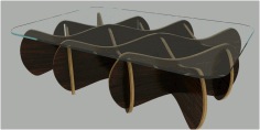 Special Spiral Table Free DXF File