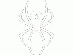 Spider Aranha Free DXF File