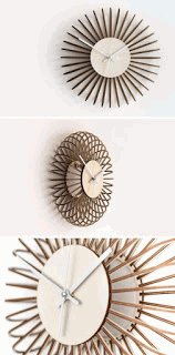 Spiral Clock Design Free Vector File