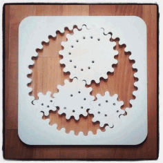 Spirograph Drawing Format For Laser Cut Free Vector File