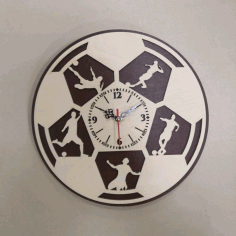 Sports Watch For Laser Cutting Free Vector File