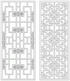 Square Frame Bulkhead For Laser Cut Cnc Free DXF File
