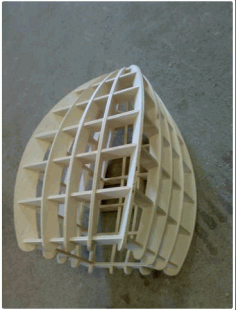 Square Lamp Free DXF File