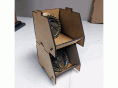Stackable Box 3 Inch For Laser Cut Free Vector File