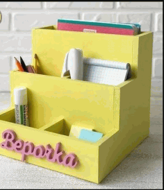 Stationery Organiser Holder Free Vector File