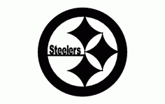 Steelers Logo Free DXF File