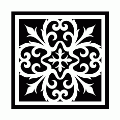 Stencil Design Great For The Laser Cutter Free DXF File