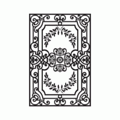 Stenciling Wall Free DXF File