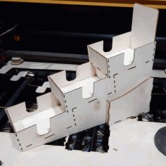 Step Display Stand Retail Shelvingfor Laser Cut Free Vector File