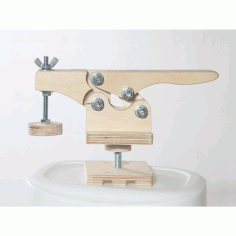 Surface Toggle Clamp Maker Bench Accessory Master For Laser Cut Free DXF File