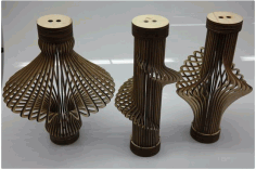 Surge Lamp For Laser Cut Free Vector File