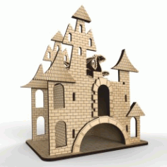 Tea House Castle Layout Free DXF File, Free Vectors File