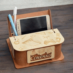 Teachers Students Desk Organizer Free Vector File