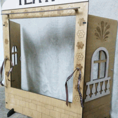 Theater Layout For Laser Cut Free Vector File
