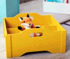 Toy Box For Laser Cut Cnc Free DXF File