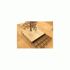 Tree Of Life Jewelry Box Free DXF File