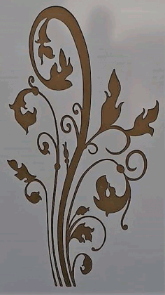 Tree Pattern Free DXF File