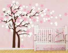 Tree Wall Decals For Laser Cutting Free Vector File, Free Vectors File